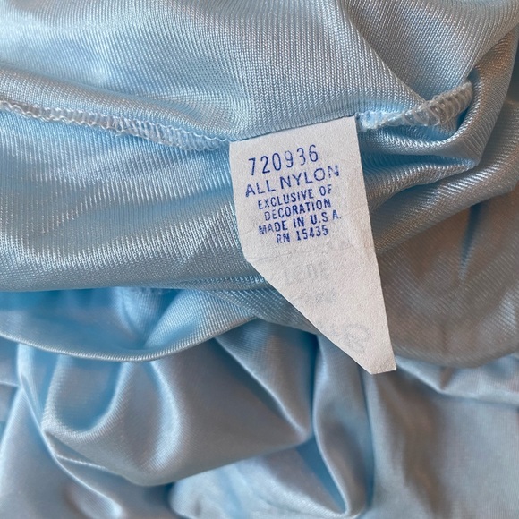 Vintage Blue Night Cape - Picture 2 of 6